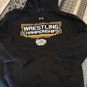 Under Armour 2013 NCAA Wrestling hoodie EUC